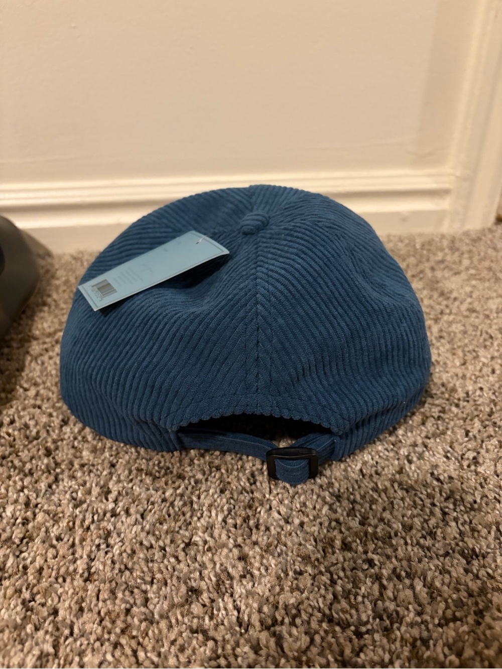 Grill Champ Corduroy Dad Hat in Teal - Picture 2 of 2